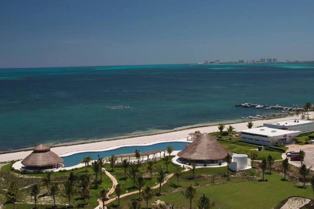 Hermoso Condo De 2 Habitaciones Frente Al Caribe Cancún Exterior foto