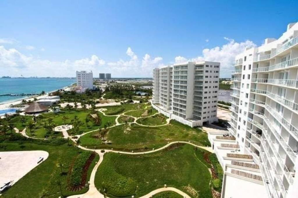 Hermoso Condo De 2 Habitaciones Frente Al Caribe Cancún Exterior foto